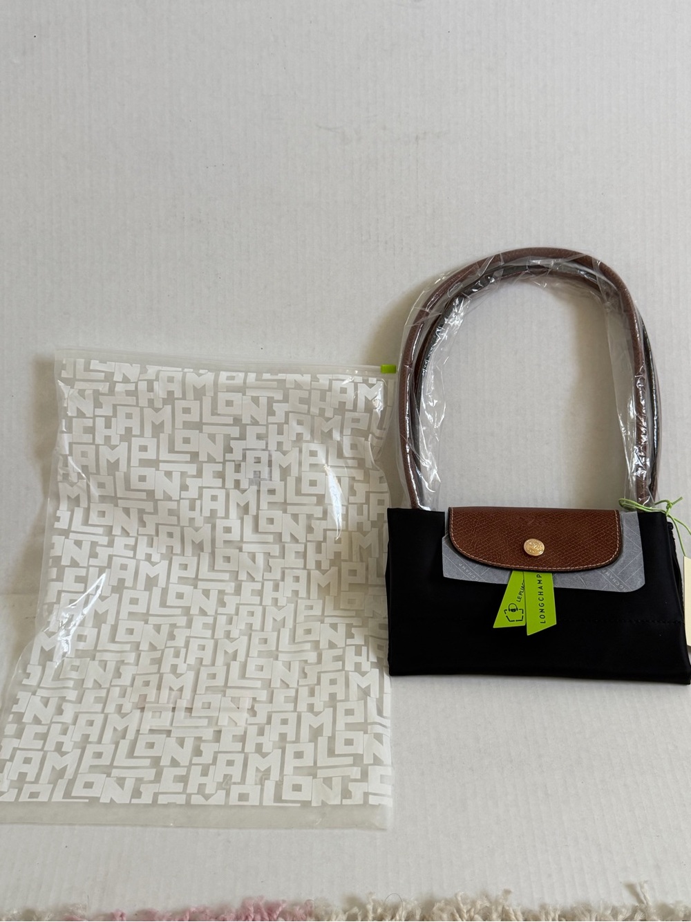 Longchamp Black Le Pliage